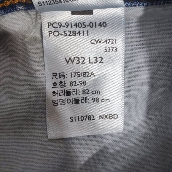 Signature by Levi Strauss Jeans men's size W32/L32 Relaxed fit denim blue colour - Picture 7 of 15